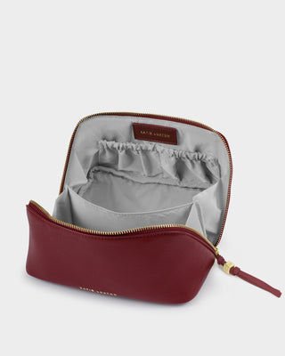 Soho Medium Makeup/Wash Bag Cherry