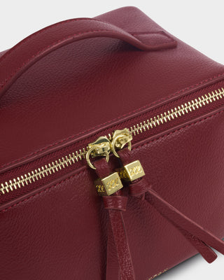 Soho Medium Makeup/Wash Bag Cherry
