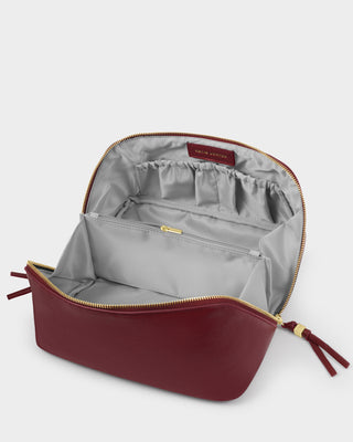 Soho Large Makeup/Wash Bag Cherry