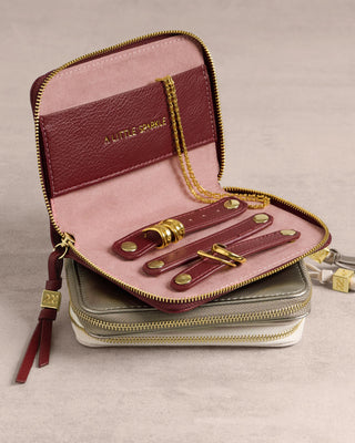 Jewellery Travel Case A Little Sparkle Cherry