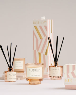 Sentiment Reed Diffuser Birthday Peach Rose & Sweet Mandarin