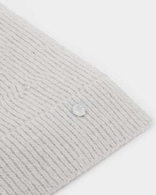 Sequin Scarf Pale Grey