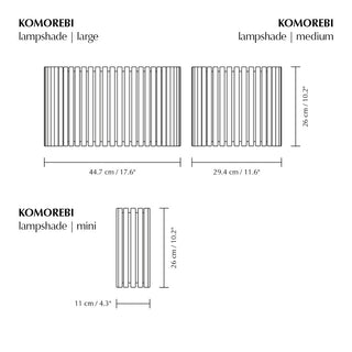 Komorebi Mini Lamshade
