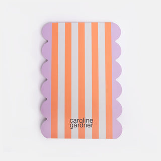 Lilac Scallop Edge List Pad