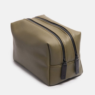 Dark Green Large Travel Wash Bag