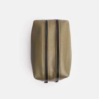Dark Green Large Travel Wash Bag