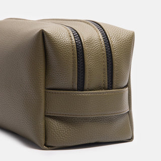 Dark Green Large Travel Wash Bag