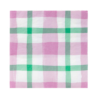 Mellow Napkin 33Cm Lilac & Green Fsc Mix