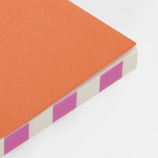 Orange A6 Thin Softback Notebook