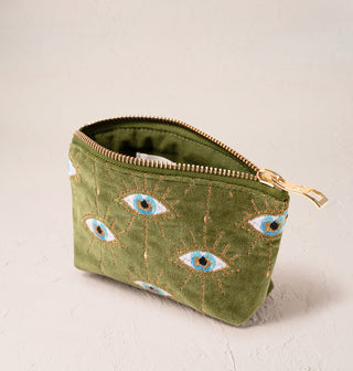 Mystical Eye Coin Purse - Fern Green