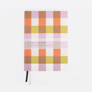 Multi Check 3-Section A5 Hardback Notebook