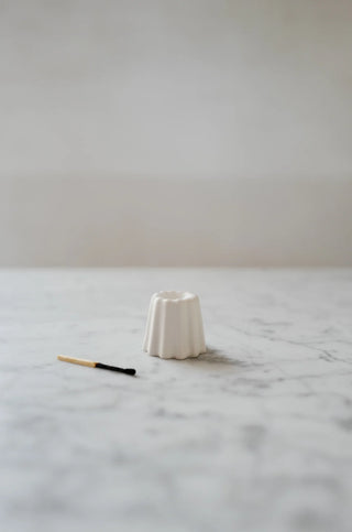 Porcelain Candle Holder - Pink