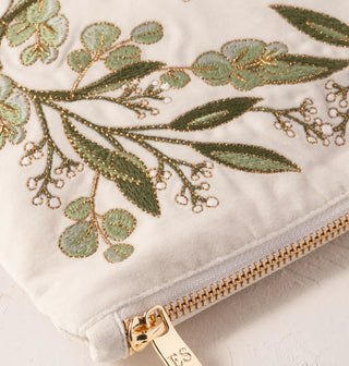 Olive Branch Bride Everyday Pouch Cream