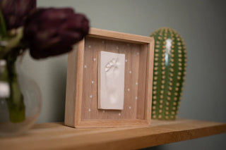 Foot Imprint Box Hearts
