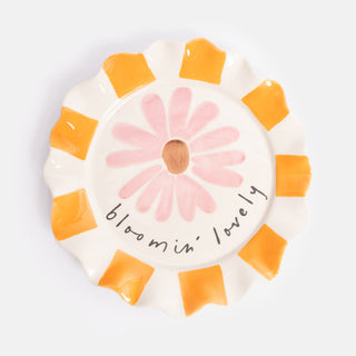 Bloomin Lovely Pink Echinacea Flower Plate