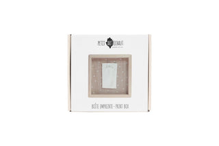 Foot Imprint Box Hearts