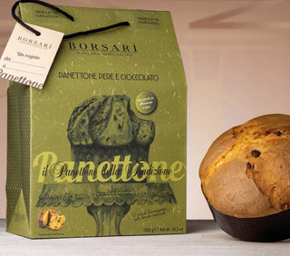 Pear Chocolate Panettone Gift Bag 1kg