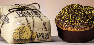 Hand Wrapped Panettone Pistachio Cream 1kg