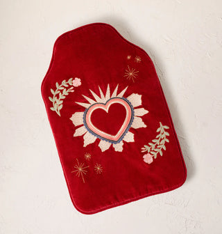 Enchanted Heart Rouge Velvet Hot Water Bottle