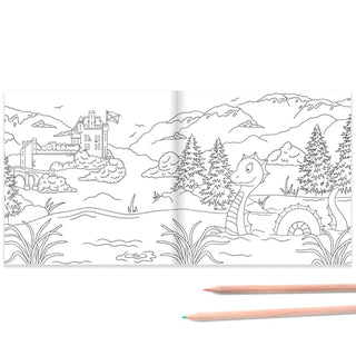 A-Z Scotland Colouring Book
