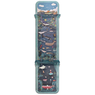 Full wall hanging of the create your own seascape against a white background