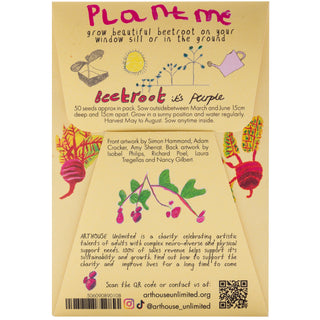 Beetroot Seeds Packet