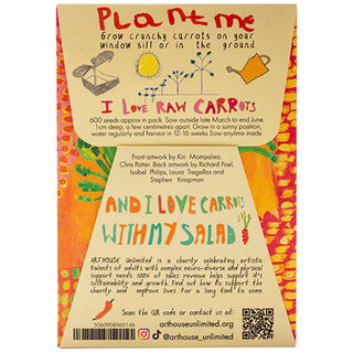 Carrot Seeds Packet