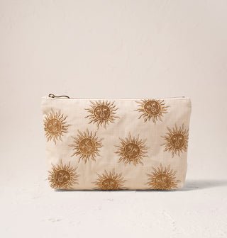 Sun Goddess Oat Cotton Everyday Pouch