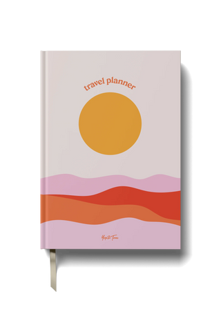 Travel Planner A5 Hardback - Sunset Dream