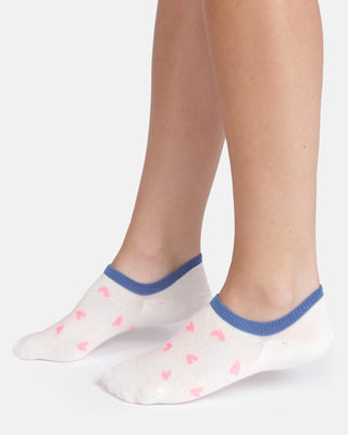 Womens Patterned No-Show Socks Multi 3pk