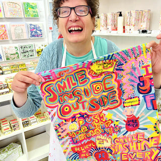 Full of Joy Tea Towel