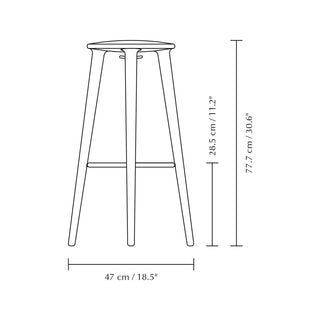 The Socialite Bar Stool