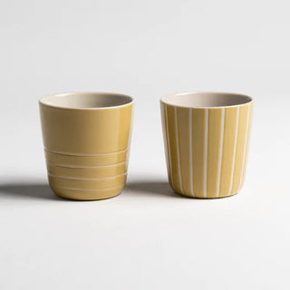 Vervain Beaker Small Mustard Yellow