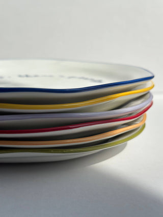 Statement Plate - 'good food and good company.'