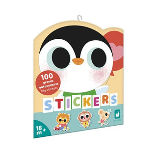 100 Stickers In Sheets - Baby Animals