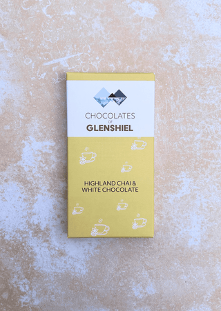 Glenshiel Highland Chai White Chocolate Bar 70g