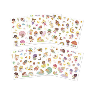 200 Stickers In Sheets - Fairies