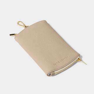 Clip On Sunglasses Case Light Taupe