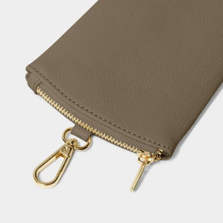 Clip On Sunglasses Case Mink