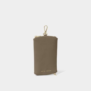Clip On Sunglasses Case Mink