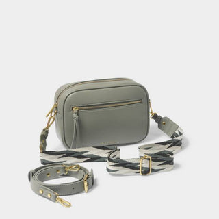 Hallie Crossbody Bag Graphite Green
