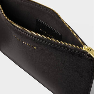 Hallie Wristlet Pouch Black