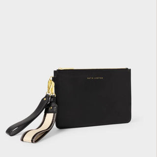 Hallie Wristlet Pouch Black
