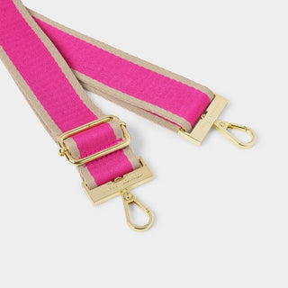 Canvas Strap Magenta Stripe