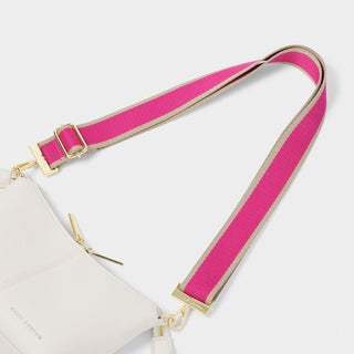 Canvas Strap Magenta Stripe