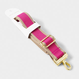 Canvas Strap Magenta Stripe