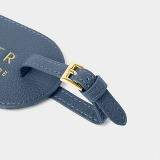 Sentiment Luggage Tag Navy
