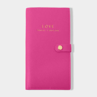 Sentiment Travel Wallet Magenta