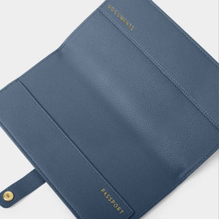 Sentiment Travel Wallet Navy