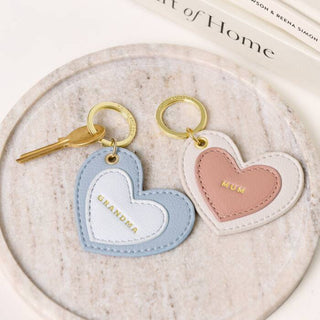 From the Heart Boxed Keyring Mum Off White/ Peony Blush